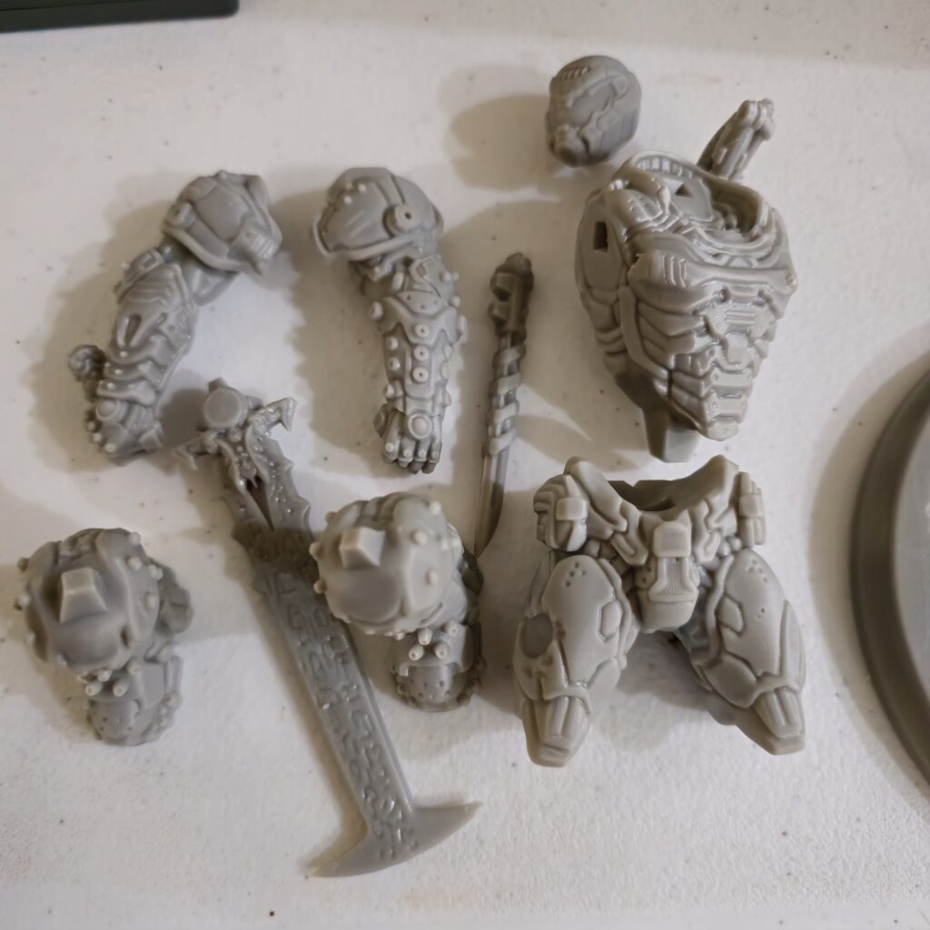 assembly required kit, doom models, printed by plastiforge3d