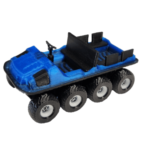 plastiforge3d, 8-wheeler toy, 3d print gallery