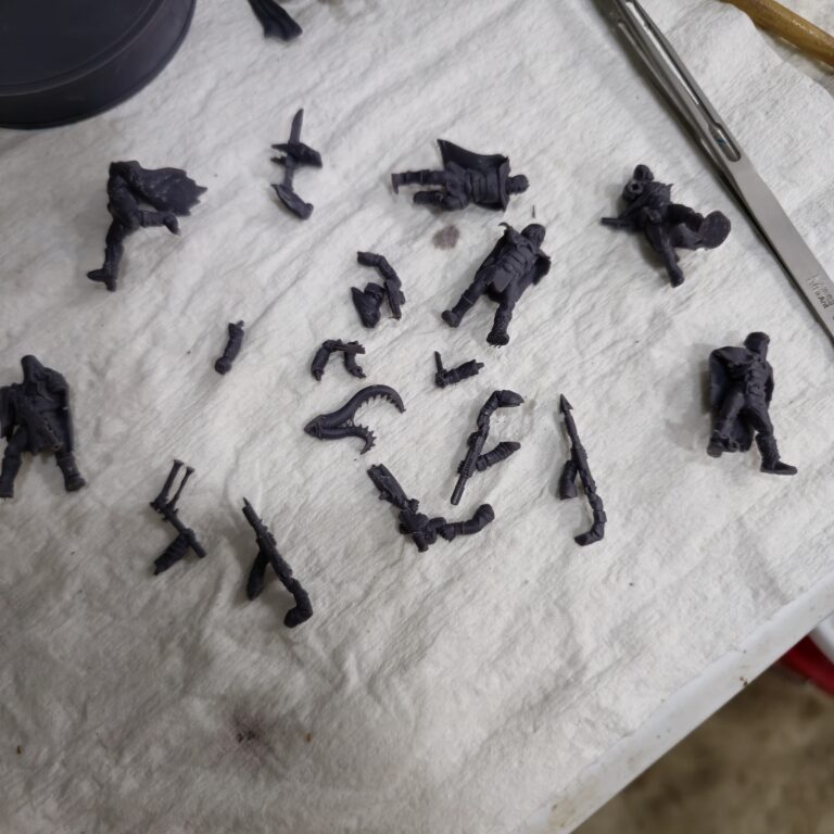 Dredge cultists 3D printed by PlastiForge3D.