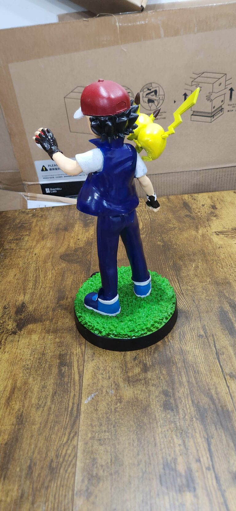 Custom Ash figurine 3D printed by PlastiForge3D.