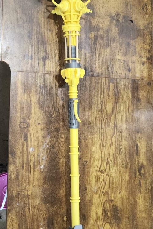 oversized cosplay props, Black ops 3 staff, printed by Plastiforge3d